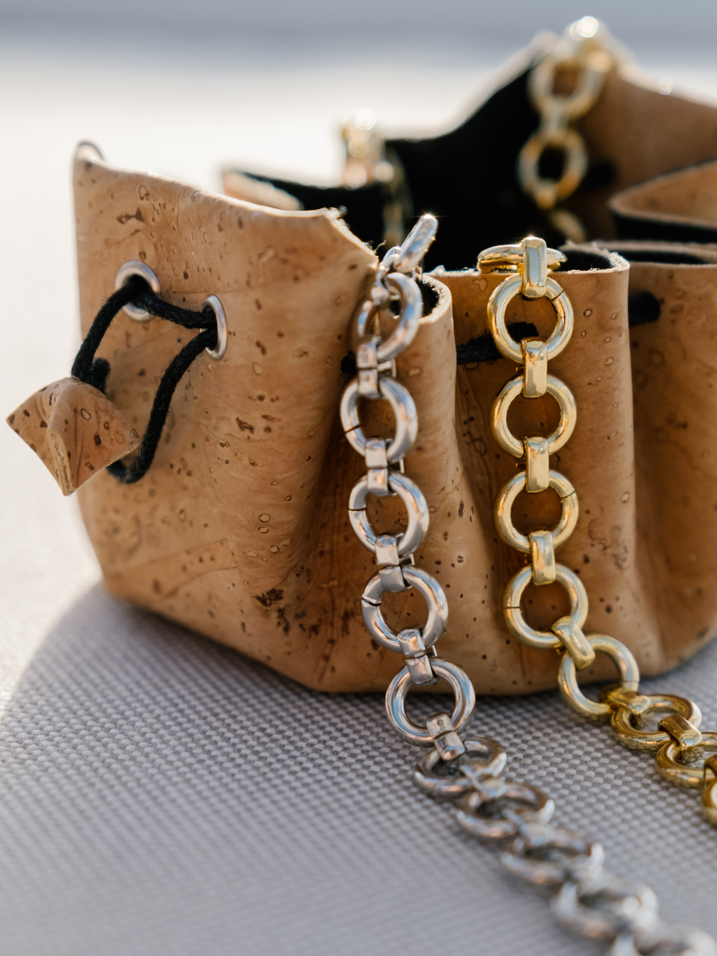 Make It Real: Gold-Link Suede DIY Bracelets Kit - Create 6 Unique