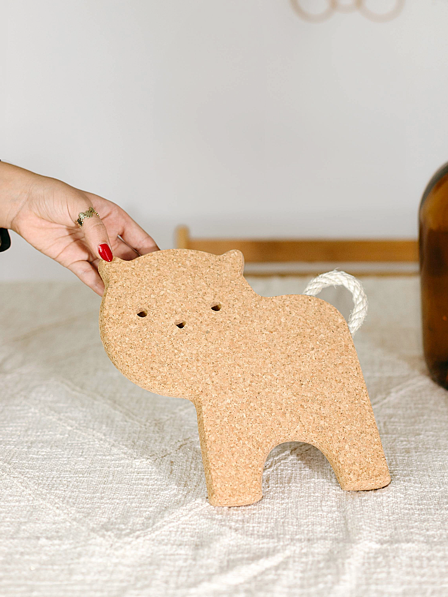 Nature Shaped Cork Trivet