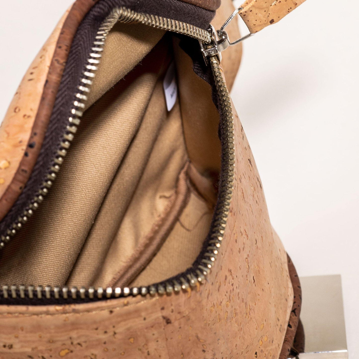 a close up of a purse on a purse