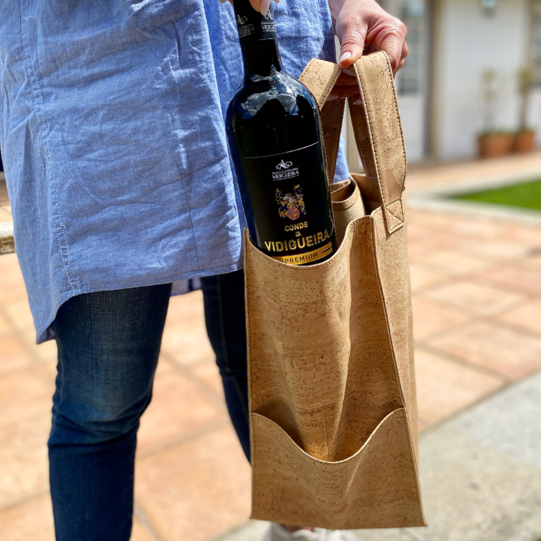 Aficionado Wine Tote Bag (4 Bottles)