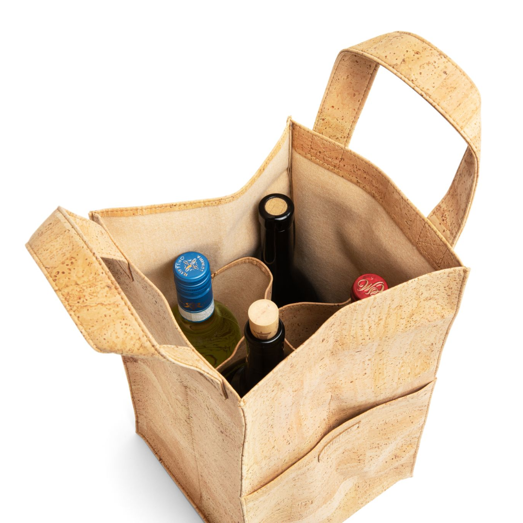 Aficionado Wine Tote Bag (4 Bottles)