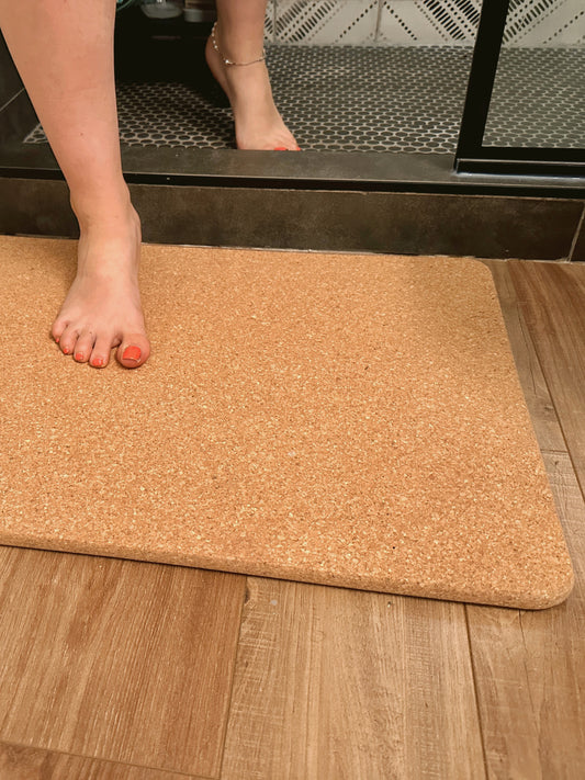 Natural Cork Bath Mat